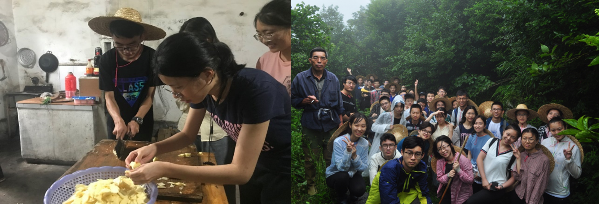 20190701-江西婺源耕读-新雅师生-同学们正在做饭及学农合影png 20190701-江西婺源耕读-新雅师生-同学们正在做饭及学农合影png